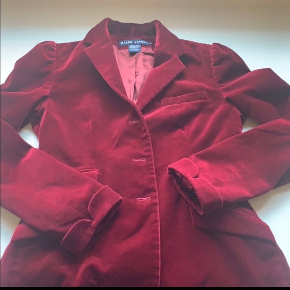 Ralph Lauren Velvet Blazer